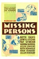 Watch Bureau of Missing Persons Zmovies