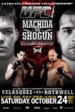 Watch UFC 104 MACHIDA v SHOGUN Zmovies