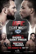 Watch UFC Fight Night 47: Bader Vs. Preux Zmovies