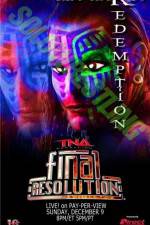 Watch TNA Final Resolution Zmovies