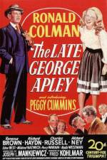 Watch The Late George Apley Zmovies