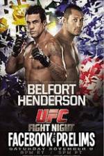Watch UFC Fight Night 32 Facebook Prelims Zmovies