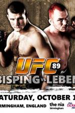 Watch UFC 89: Bisping v Leben Zmovies