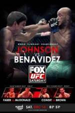 Watch UFC On Fox Johnson vs Benavidez II Zmovies
