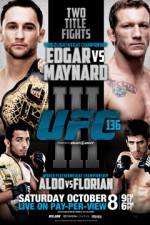 Watch UFC 136 Edgar vs Maynard III Zmovies