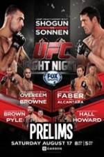 Watch UFC Fight Night 26 Preliminary Fights Zmovies