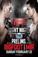 Watch UFC Fight Night 61 Bigfoot vs Mir Prelims Zmovies