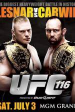 Watch UFC 116: Lesnar vs. Carwin Zmovies