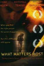Watch What Matters Most Zmovies