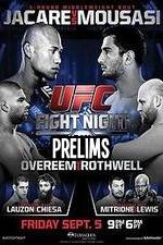 Watch UFC Fight Night 50 Prelims Zmovies