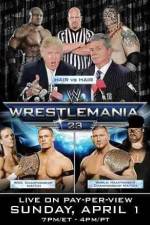 Watch WrestleMania 23 Zmovies