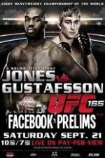 Watch UFC 165 Facebook Prelims Zmovies