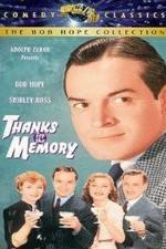 Watch Thanks for the Memory Zmovies