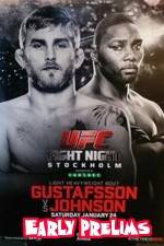 Watch UFC on Fox 14 Gustafsson vs Johnson Early Prelims Zmovies