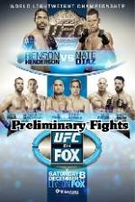 Watch UFC On Fox Henderson vs Diaz Preliminary Fights Zmovies