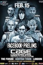 Watch Cage Warriors 64 Facebook Preliminary Fights Zmovies