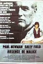 Watch Absence of Malice Zmovies