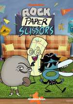 rock paper scissors tv poster
