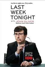 last week tonight with john oliver tv poster